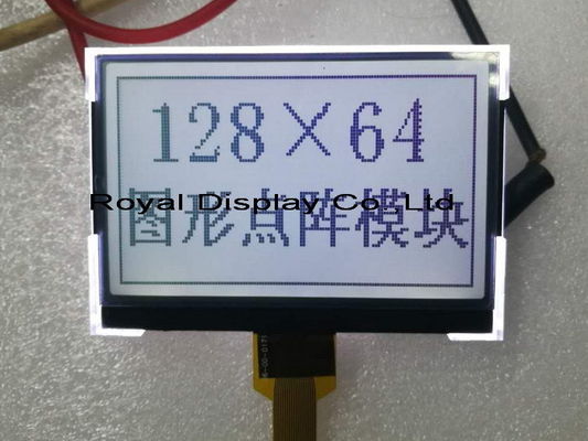 FSTN-positives Stn-graues 128X64dots Cog/COB Stn LCD Anzeigen-Modul des Fabrikpreis-