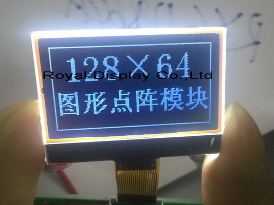 Grau 128X64 Dots Matrix OEM/ODM Stn mit Blacklight-PFEILER LCD-Modul LCD-Anzeige RYG12864M ST7565R