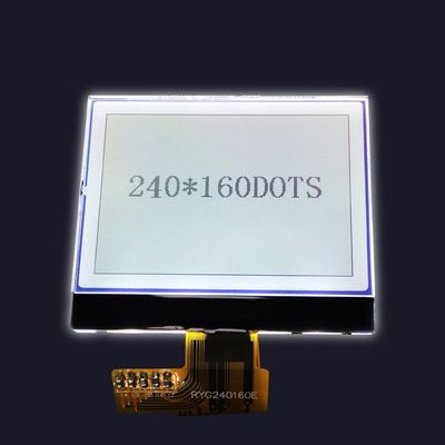 paralleler grafischer LCD-Bildschirm Transflective positives RYB240160A 240X160 FSTN FSTN