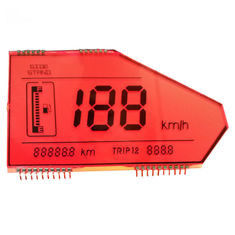 Das 7 Segment-Motorrad-Geschwindigkeitsmesser TN LCD zeigen Transflective positives RY013 an