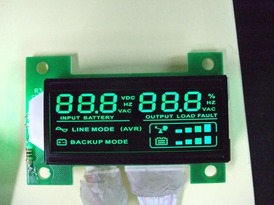 12864 Stn RoHS FSTN positiver LCD zeigen 1/9 Aufgabe für eingegebene Batterie an
