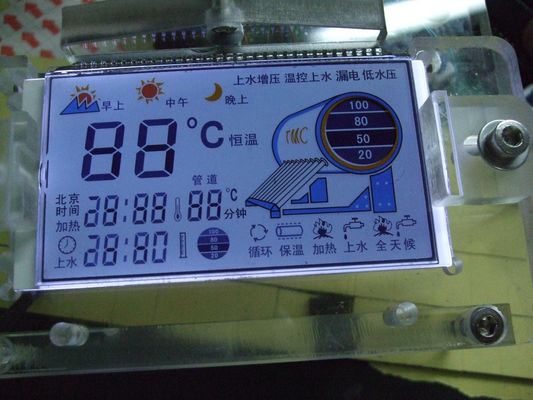 12864 Stn RoHS FSTN positiver LCD zeigen 1/9 Aufgabe für eingegebene Batterie an