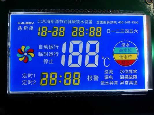 12864 Stn RoHS FSTN positiver LCD zeigen 1/9 Aufgabe für eingegebene Batterie an