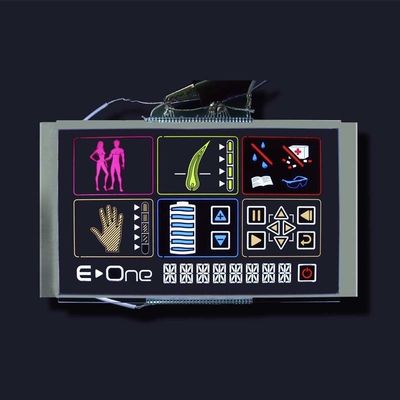 Platte Transflective FSTN kundenspezifische Mono-LCD REICHWEITE sieben Segment LCD-Platte