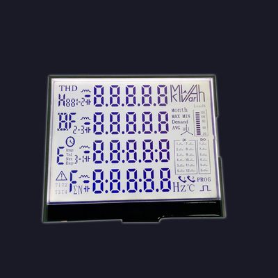 Positive LCD VA Platte kundenspezifisches elektrisches Segment Instrumen 7 medizinischer Ausrüstung VA Tn Htn Stn 3.3V FSTN Monolcd-Modul TN
