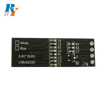 Matrix-Segment LCD-Positivdarstellung FSTN positives 40x4 punktiert