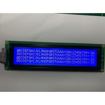 Matrix-Segment LCD-Positivdarstellung FSTN positives 40x4 punktiert