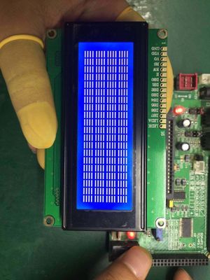 Anzeige Fstn 16X4 Dot Matrix LCD Prüfer PFEILER-ICs Stn LCD-Bildschirm-ST7066U