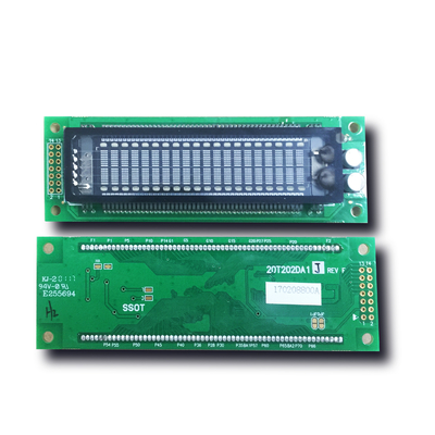 Leuchtstoffanzeige FSTN positiver DOT Matrix VFD des Vakuum4x20 für Automobil