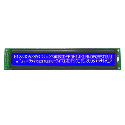 Paralleles FSTN-Charakter Lcd-Modul-5.25V einfarbiges LCD Modul Logik Stn 40X2