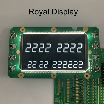 Kundenspezifisches VA-LCD-Display IPS 7Segment-Grafik-LCD-Modul mit PCB-Hintergrundbeleuchtung