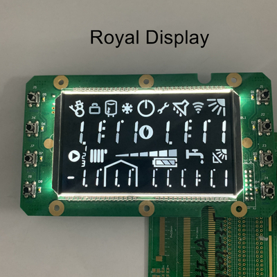 Kundenspezifisches VA-LCD-Display IPS 7Segment-Grafik-LCD-Modul mit PCB-Hintergrundbeleuchtung