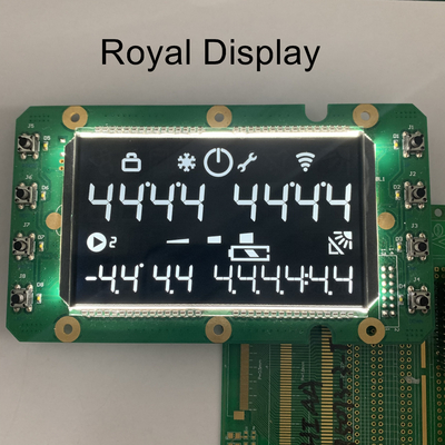 Kundenspezifisches VA-LCD-Display IPS 7Segment-Grafik-LCD-Modul mit PCB-Hintergrundbeleuchtung