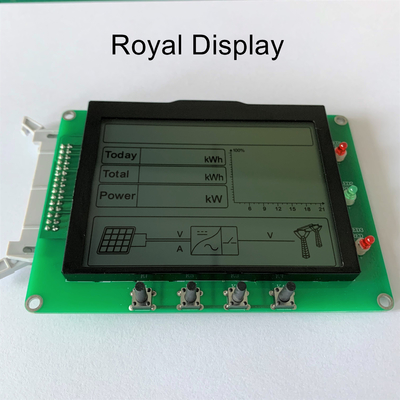 Anzeige der Ikonen-128X16dots positive 1/65duty 1/9bias grafische LCD FSTN Transflective