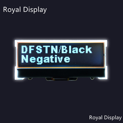 Schwarz-negativer Zahn 128X32 DFSTN einfarbige grafische LCD-Anzeige