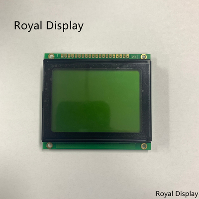 LCD-Modul PFEILER gelbgrüne grafische LCD Anzeige 128X64dots STN einfarbiges