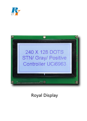 Lcd-Anzeige 240X128 Dots Graphic Positive Monochrome 5.25V PFEILER STN graue