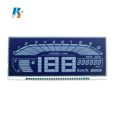 HTN-Geschwindigkeitsmesser kundenspezifische Neigung des LCD-Platten-Motorrad LCD-Anzeigen-Modul-1/3