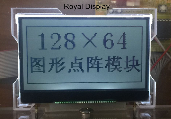 128x64 Punkt FSTN ZAHN LCD-Anzeige mit LED-Hintergrundbeleuchtung