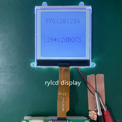 Kleines LCD-Modul ZAHN FSTN 128x128 Dot Graphic mit LED-Hintergrundbeleuchtung