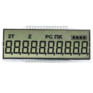 Sondergröße-zeigen einfarbiger sieben Segment LCD-Anzeige ZAHN LCD TN positiven LCD an