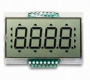 Sondergröße-zeigen einfarbiger sieben Segment LCD-Anzeige ZAHN LCD TN positiven LCD an