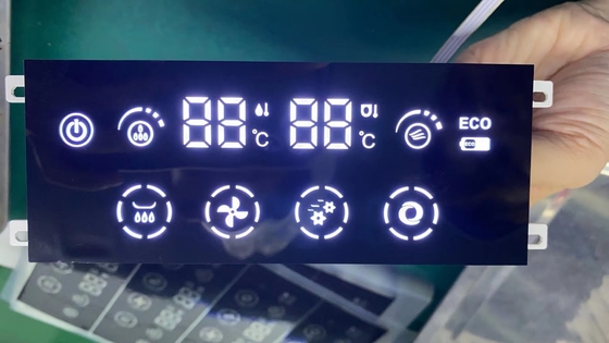Ultra dünne weiße 7 Segment LED-Anzeigen-allgemeine Kathode für Timer-Indikator