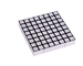 Matrix-Anzeige Dots Matrix 60X60mm führte quadratische Punkte 8X8 RGB LED