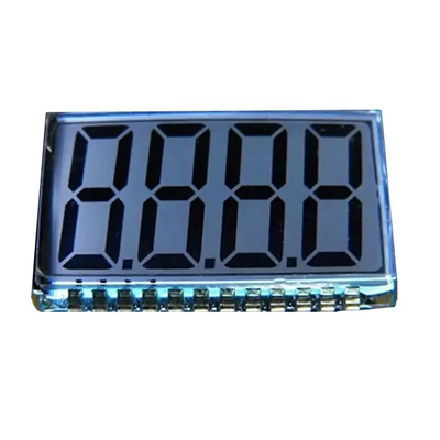 Numerisches, monochromes, digitales, kundenspezifisches LCD-Display mit 7 Segmenten