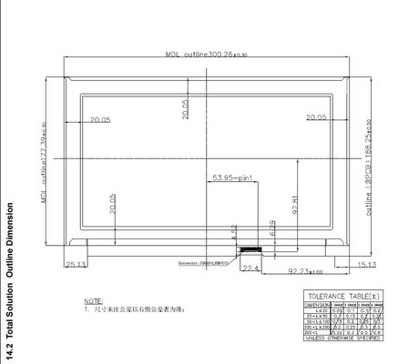 13.3'' TFT-LCD-Modul Innolux 1920*1080 RGB High Contrast Notebook Display Weitblick Monitor