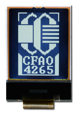 1.0'' Grafik-LCD-Modul FSTN 42*65 Negativ 12h St7565r Cfao4265A 100% Replikation Weite Temperatur anpassen