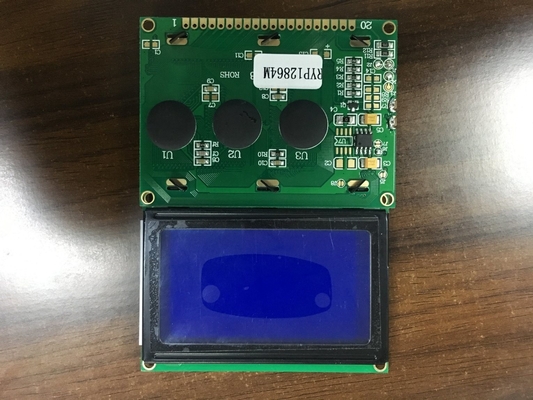 20PIN-Anschluss 128*64 Grafik-LCD-Modul Monochrom STN Farbe Optional mit Hintergrundbeleuchtung