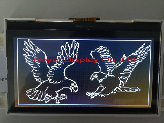 192*48 Grafik-LCD-Modul mit Hintergrundbeleuchtung AT0107 6H 12H Breittemperatur-Industriebildschirm