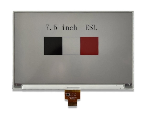 7.5'' 800*480 EPD HINK-E075A89 JD79686BB kleine MOQ für das elektronische Regaletikettsystem