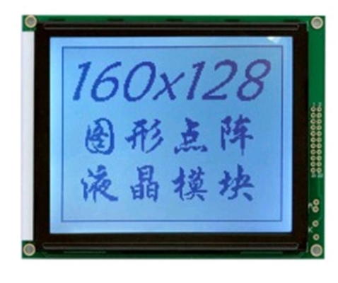 160*128 Grafik-LCD-Modul 6H 12H mit Hintergrundbeleuchtung T6963C STN monochrome Industrieanzeige