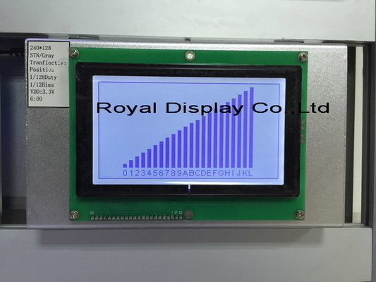 240*128 Graphisches FSTN-LCD-Modul mit PCB T6963C-Industrialdisplay bei großer Temperatur