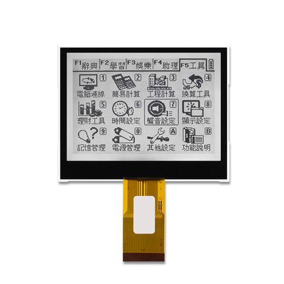 480*160 Grafik-LCD-Module FSTN 6H Transflexive Positive Industrial Display