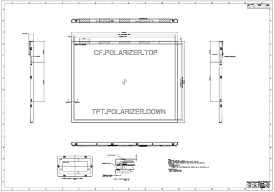 21.3'' TFT 1600*1200 RGB Hochkontrast-LCD-Modul