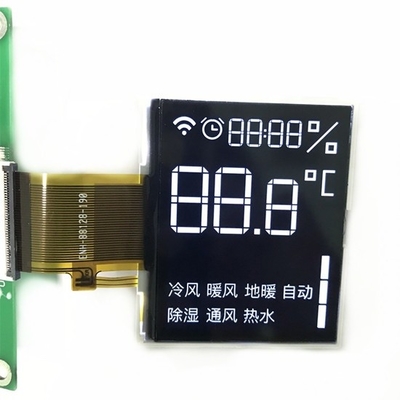 6.2' 640*320 Weiß auf Schwarz TFT-LCD-Modul mit breiter Temperatur