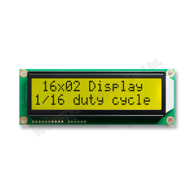 16*2 Zeichen STN Monochrom ST7066 Weittemperatur-LCD-Modul