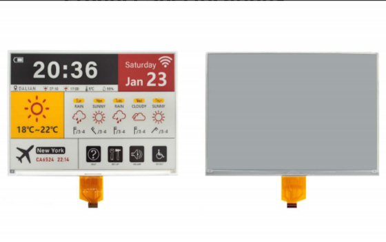 10.2'4 Farbe 640*960 E-Papier Anzeige SSD2677 basiert auf EPD