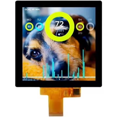 3.95 Zoll 4 " 480 * 480 Quadrat TFT LCD-Display mit RGB-Schnittstelle CTP