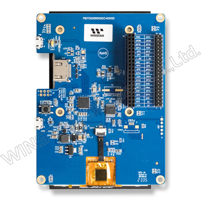 5' IPS 720*RGB*1280 HDMI TFT-LCD-Modul mit Konverterplatte für sicheren Zugriff