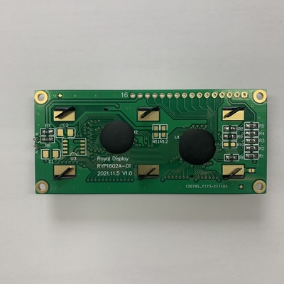 16*2 TN STN Zeichen LCD-Modul mit PCB-Industrieanwendung