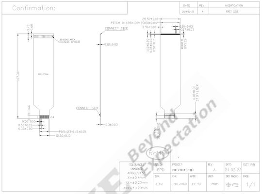 13.3' 4 Farbe 960*680 E-Papier-Display 1500 nit Modul