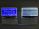 Hintergrundbeleuchtung STN/Blue/Negative 128X64 Entschließungs-45mA einfarbige LCD-Anzeige für Überlandleitungs-Telefon