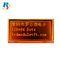Heißes Verkaufs128x64 Dots St 7565p orange Blacklight Transmissive LCD Löten der Modul-Anzeigen-FSTN FPC