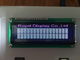Kleiner PFEILER 16X2 Charakter-Parallelschnittstelle Yg-Schirm-weißes Hintergrundbeleuchtung ZAHN LCD-Anzeigen-Modul