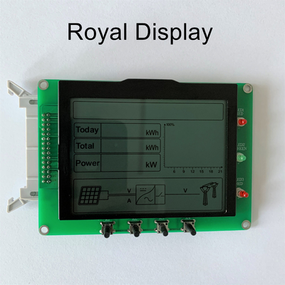 Anzeige der Ikonen-128X16dots positive 1/65duty 1/9bias grafische LCD FSTN Transflective