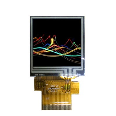 1,44 Quadrat LCD-Anzeigen-Zahn Fpc des Zoll-128X128 mit Schnittstelle 4W SPI